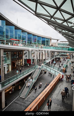 Centre commercial Liverpool One est un centre commercial Liverpool One, complexe résidentiel et de loisirs de Liverpool, en Angleterre. Le projet, Banque D'Images