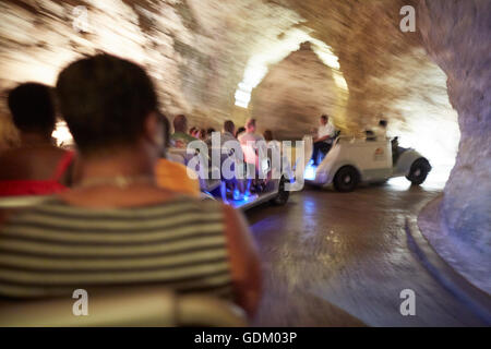 Les Petites Antilles La Barbade paroisse Saint Michael West indies Harrison capital's Cave est une attraction touristique les touristes l'accès e Banque D'Images