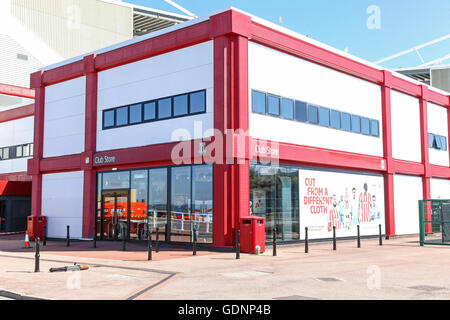 Le bet365 Stadium, terrain de l'ancien club de football de première division anglaise de Stoke City, Stoke-on-Trent, Staffordshire England UK Banque D'Images