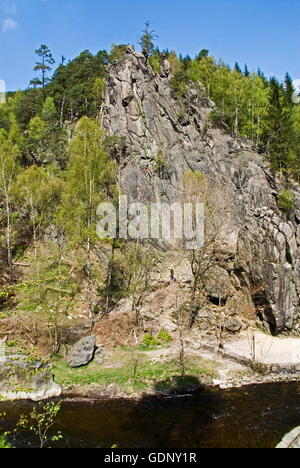Géographie / voyage, ALLEMAGNE, Basse-Saxe, Harz, Okertal, rock formation, Additional-Rights Clearance-Info-Not-Available- Banque D'Images