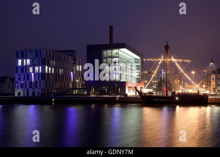 Géographie / voyage, ALLEMAGNE, Basse-Saxe, Bremerhaven, Neuer Hafen, bateau musée, Additional-Rights Clearance-Info-Not-Available- Banque D'Images