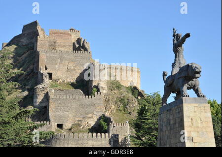 Géographie / voyages, la Géorgie, l'intérieur Kartli, Gori, rock fortress Goris, Additional-Rights Clearance-Info-Ziche-Not-Available Banque D'Images