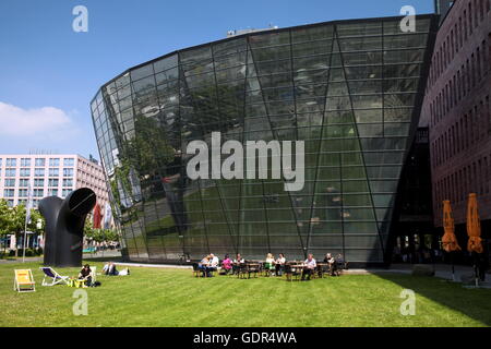 Géographie / billet, l'Allemagne, en Rhénanie du Nord-Westphalie, Dortmund, bâtiments, bibliothèque de la ville, bibliothèque de l'état, vue extérieure, Additional-Rights Clearance-Info-Not-Available- Banque D'Images