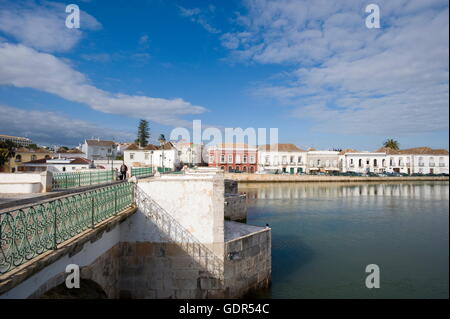 Géographie / voyage, Portugal, Tavira, Ponte Romana, pont romain sur la rivière Rio-Clearance-Info Additional-Rights in the Golfer's Paradise-Not-Available Banque D'Images