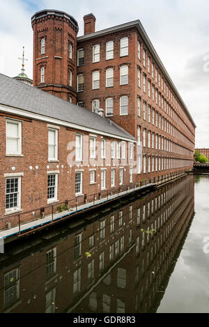 Boott Cotton Mills brick Banque D'Images