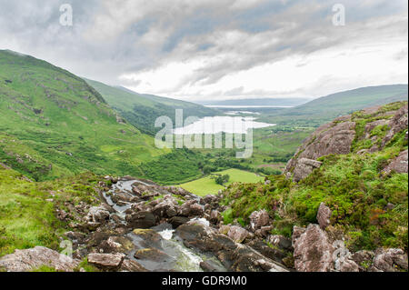 Gleninchaquin Park, Kenmare, Kerry, Irlande. Banque D'Images