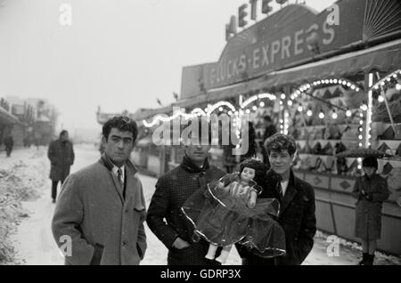 Les frères Lapertosa vit et travaille à Hambourg, 1966 Banque D'Images