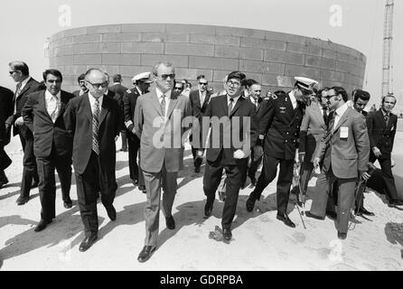 Le chancelier allemand Willy Brandt en Iran, 1972 Banque D'Images