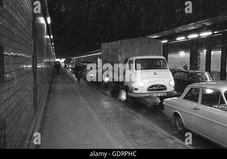 La Paul-Heyse-passage souterrain à Munich, 1971 Banque D'Images