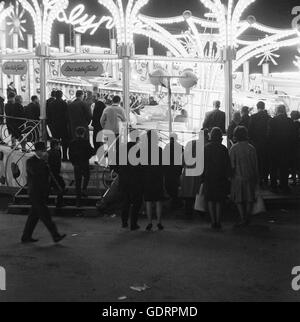 Oktoberfest à Munich, 1963 Banque D'Images