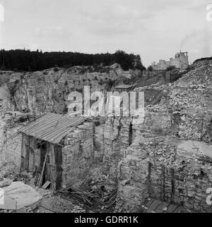 Carrière de Solnhofen, 1960 Banque D'Images