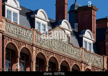 Le Royal Waterloo Hôpital pour femmes et enfants, Londres, Angleterre Banque D'Images