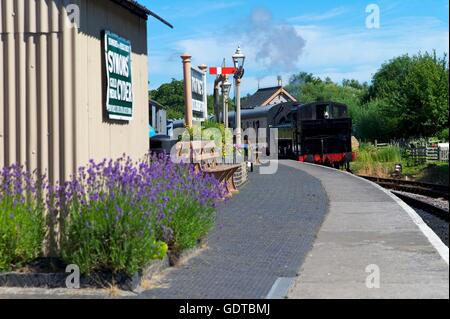 Littlehempston Totnes station sur le "sud Devon Railway', UK Banque D'Images