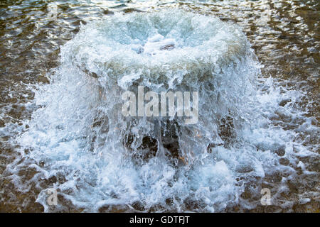 Portrait de la fontaine d'eau Banque D'Images