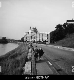 Abbaye de Melk, 1956 Banque D'Images