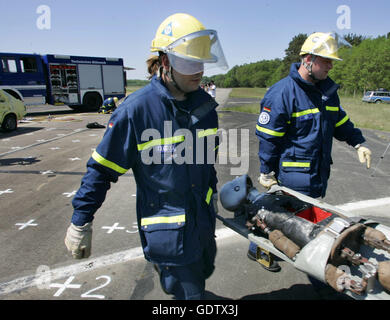 Exercice THW Banque D'Images