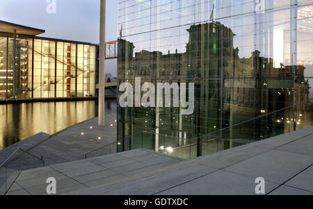 Le bâtiment du Reichstag Banque D'Images