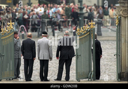 Helmut Kohl Banque D'Images