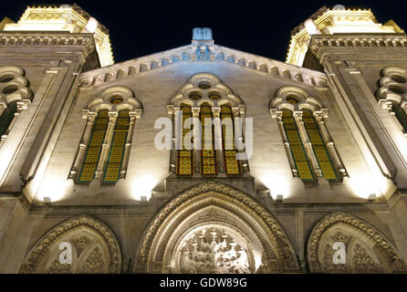 La Grande Synagogue de Bordeaux est la plus grande de France Banque D'Images