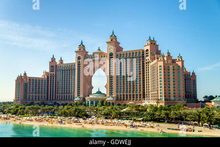 Dubaï, Émirats arabes unis - 31 DÉCEMBRE : Atlantis hôtel le 31 décembre, 2015 dans Banque D'Images