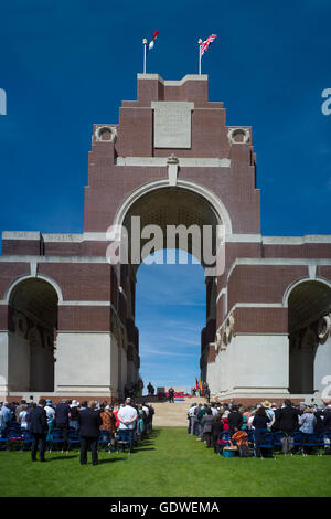 Bataille de la Somme, France. Somme WW1 bataille, le 1er juillet à novembre 1916, en France. Banque D'Images