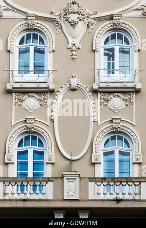 Bâtiment de style Art nouveau, Porto, Portugal Banque D'Images