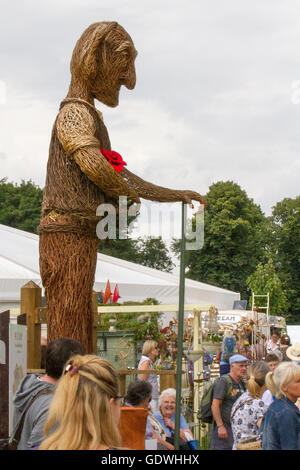 La BFG (abréviation de 'Big Friendly Giant') 1982 est un livre pour enfants écrit par Roald Dahl illustré à la Royal Horticultural Society 2016 RHS Flower Show à Tatton Park, Londres, UK Banque D'Images