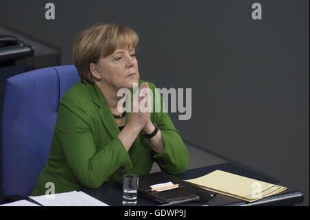 Angela Merkel Banque D'Images