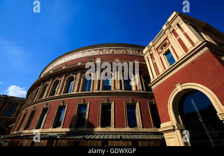 Une vue générale de la Royal Albert Hall, à South Kensington, Londres. Banque D'Images