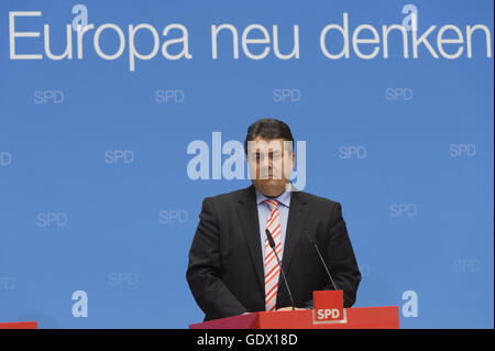 Sigmar Gabriel Banque D'Images