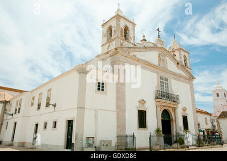 Église Santa Maria - Lagos - Portugal Banque D'Images