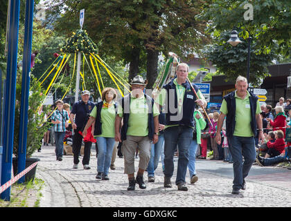 114. Journée de randonnée allemand à Bad Harzburg, Allemagne, 2014 Banque D'Images