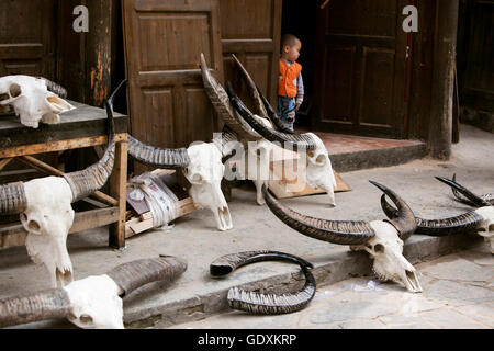 Dans la Communauté Miao, Qiandongnan 2015 Banque D'Images