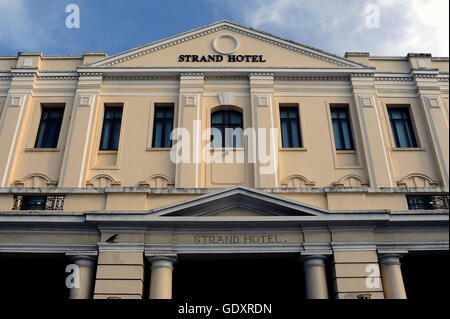 Le Myanmar. Yangon. L'année 2013. Strand Hotel Banque D'Images