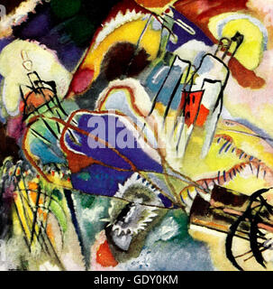 Improvisation No 30 - Wassily Kandinsky Wassilyevich Banque D'Images