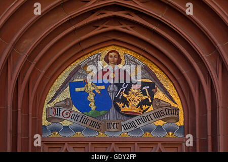 Géographie / voyage, Allemagne, Bade-Wurtemberg, Bretten, museum / Musées, Melanchthon chambre, vue extérieure, entrée privée, Additional-Rights Clearance-Info-mosaïque,-Not-Available Banque D'Images