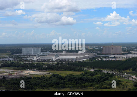 L'Œil d'Orlando une roue d'observation 400ft sur International Drive à Orlando, Floride Banque D'Images