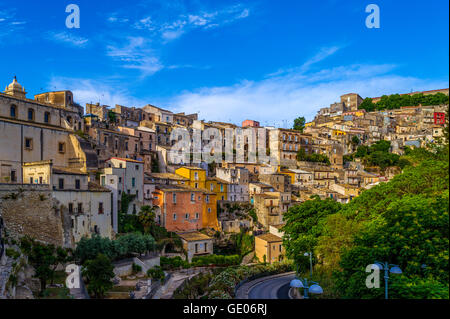 Italie Sicile Raguse IBla - voir Banque D'Images