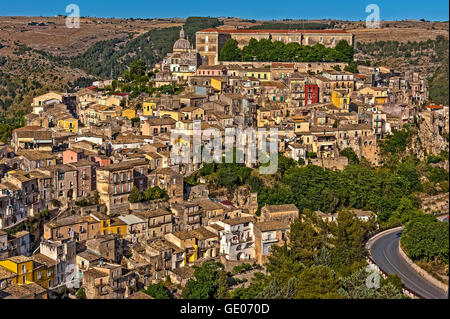 Italie Sicile Raguse IBla - voir Banque D'Images