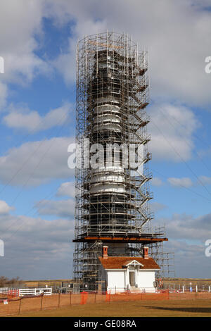 Géographie / voyages, USA, Caroline du Nord), Outer Banks, Bodie Island Lighthouse, construit 1872, vue extérieure, Additional-Rights Clearance-Info-Not-Available- Banque D'Images