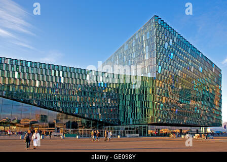 Géographie / voyage, Islande, Reykjavik, Harpa concert hall, , Additional-Rights Clearance-Info-Not-Available- Banque D'Images