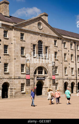 L'Irlande, Dublin, Benburb Street, Musée National des Arts décoratifs et de l'histoire en 1704 Collins Barracks parade ground Banque D'Images