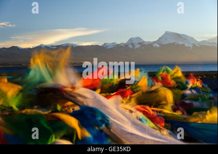 Géographie / voyages, Chine, Tibet, Himalaya indien, Nalakankar Himal avec Gurla Mandhata, Additional-Rights Clearance-Info-Not-Available- Banque D'Images