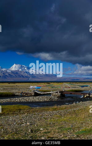 Géographie / voyages, Chine, Tibet, Himalaya indien, Nalakankar Himal avec Gurla Mandhata, Additional-Rights Clearance-Info-Not-Available- Banque D'Images