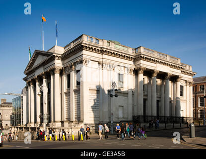 L'Irlande, Dublin, Dame Street, City Hall Banque D'Images