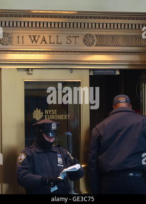 New York Stock Exchange Banque D'Images