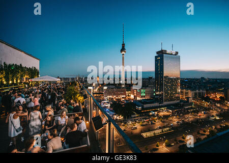 Berlin, Allemagne. 21 juillet, 2016. Paysage urbain de Berlin, le 21 juillet 2016. Photo : Photo de l'alliance/Robert Schlesinger | worldwide/dpa/Alamy Live News Banque D'Images