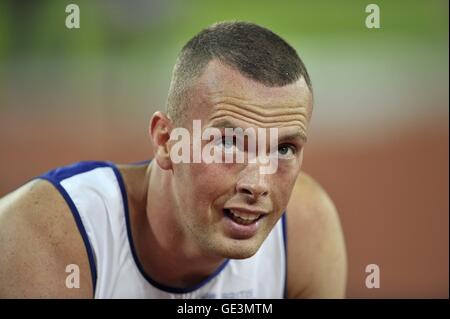 Londres, Royaume-Uni. 22 juillet, 2016. Richard Kilty (GBR). Jeux d'anniversaire. London Diamond League. Stade olympique. Queen Elizabeth Olympic Park. Stratford. Londres. UK. 22/07/2016. Credit : Sport en images/Alamy Live News Banque D'Images