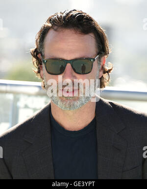 San Diego, Californie, USA. 22 juillet, 2016. arrive pour la photo de l'appel 'The Walking Dead' au Comic Con 2016 à l'hôtel Andaz. © Lisa O'Connor/ZUMA/Alamy Fil Live News Banque D'Images