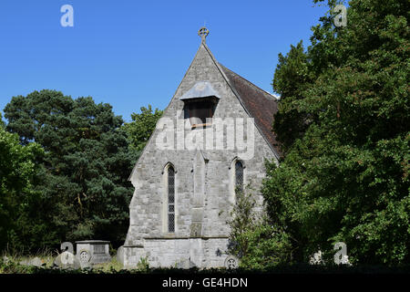 L'église St Thomas, Perry Green, Hertfordshire Banque D'Images